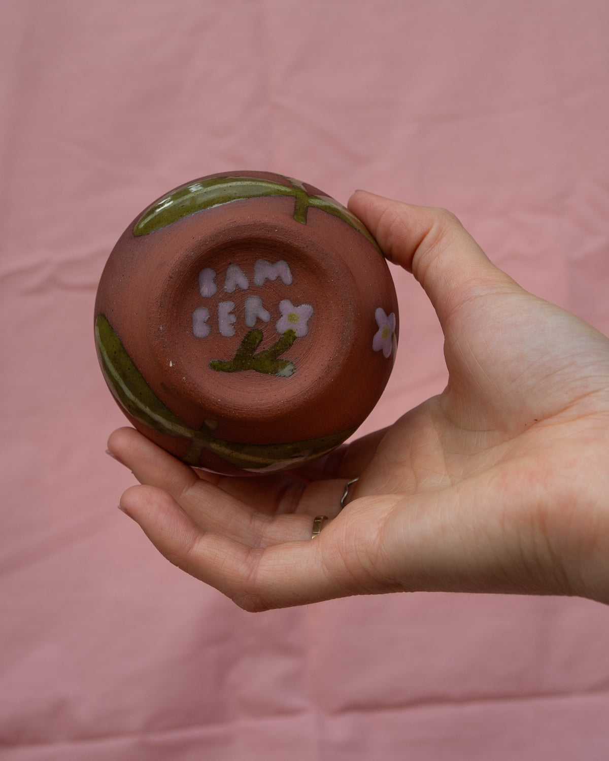 Round Flowers Pot
