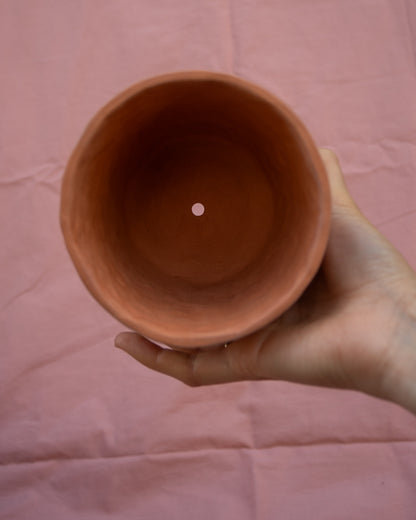 Trees + Birds Engraved Plant Pot