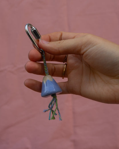 Happy Mountain Keyring