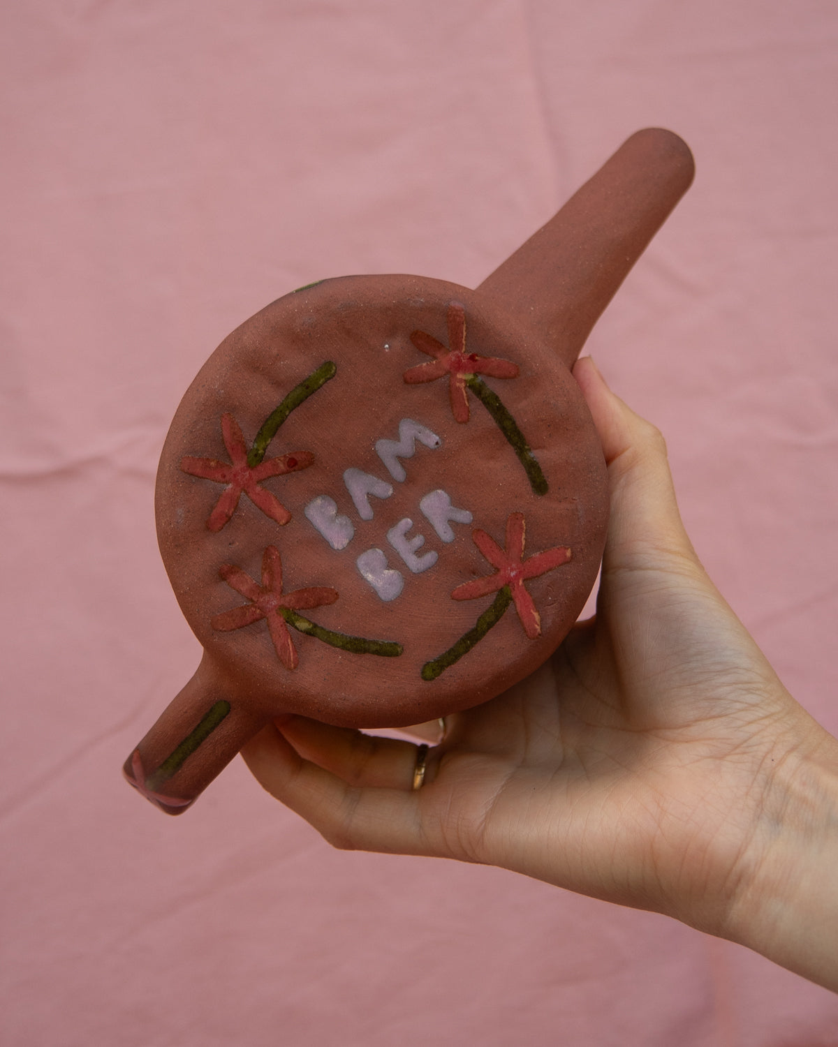 Geranium Flowers Watering Can Pot
