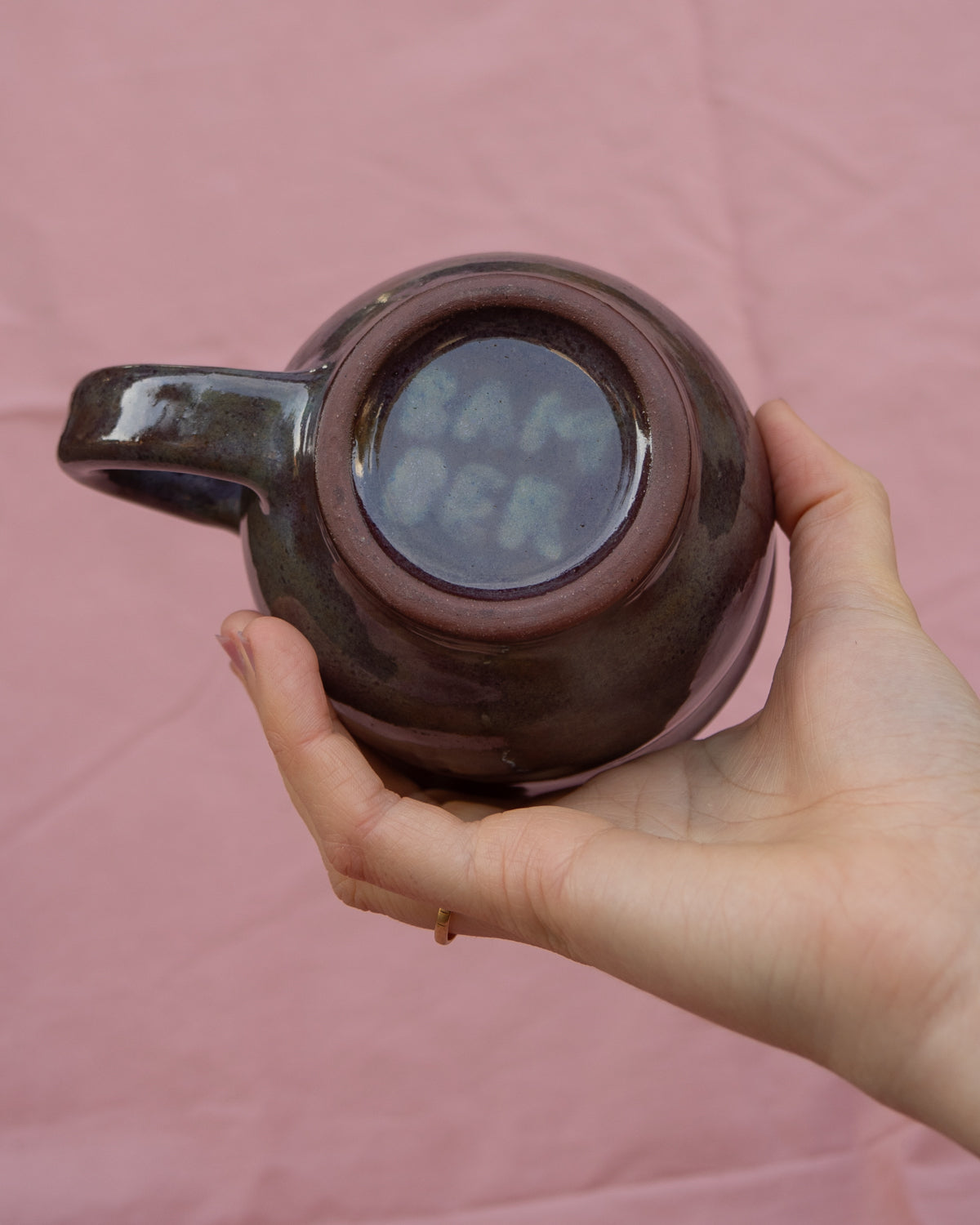 Purple Greeny Mugs