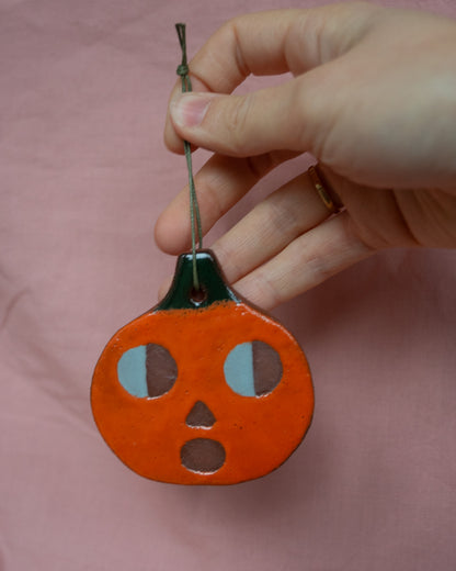 :-0 Pumpkin Hanging Ornament