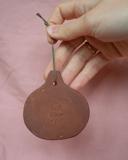 :-0 Pumpkin Hanging Ornament