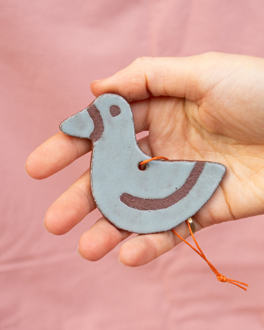 Blue Duck Hanging Ornament